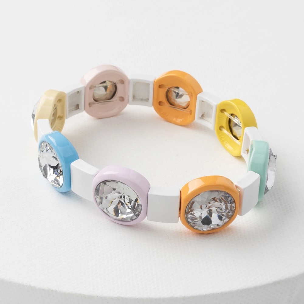 Colorful Crystal Stretch Bracelet